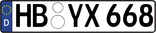HB-YX668