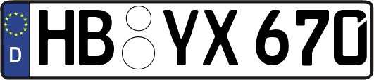 HB-YX670
