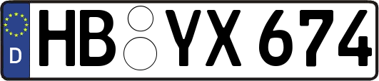 HB-YX674