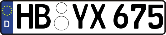 HB-YX675