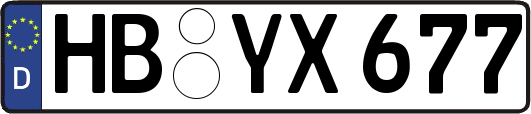 HB-YX677