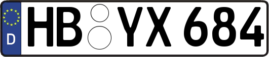 HB-YX684