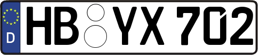HB-YX702