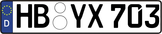 HB-YX703