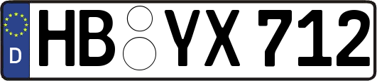 HB-YX712