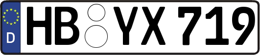 HB-YX719