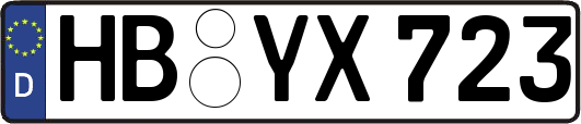 HB-YX723