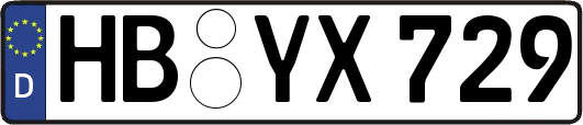 HB-YX729