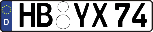 HB-YX74
