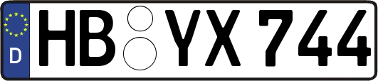 HB-YX744