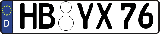 HB-YX76