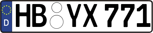 HB-YX771
