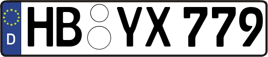 HB-YX779