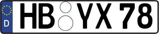 HB-YX78