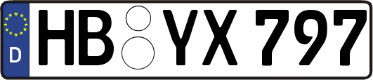 HB-YX797