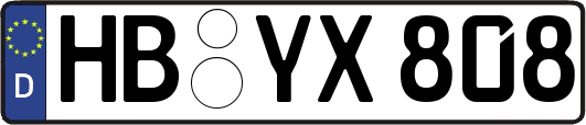 HB-YX808