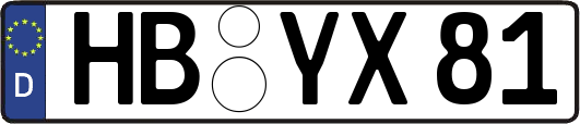 HB-YX81