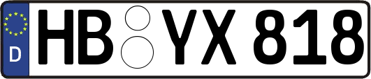 HB-YX818