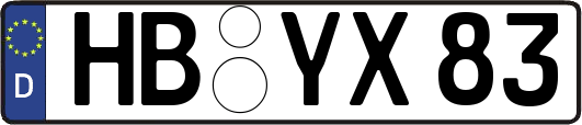 HB-YX83