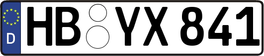 HB-YX841