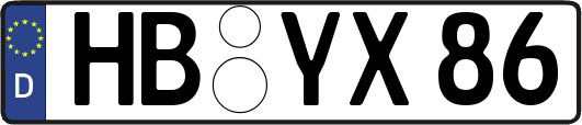 HB-YX86
