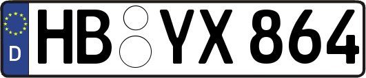 HB-YX864