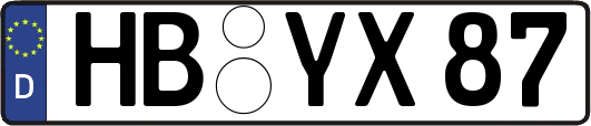 HB-YX87