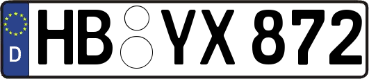 HB-YX872