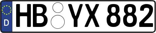 HB-YX882