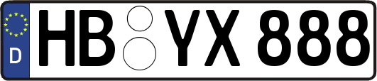 HB-YX888