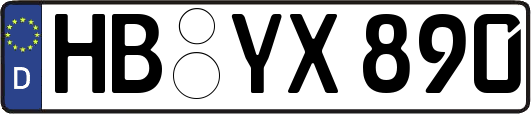 HB-YX890