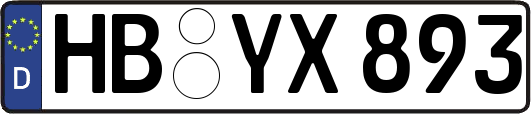 HB-YX893