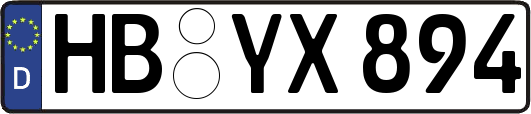 HB-YX894