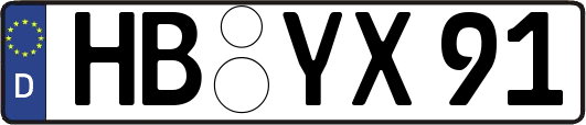 HB-YX91