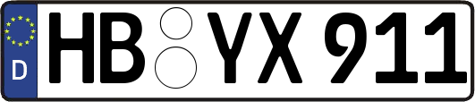 HB-YX911