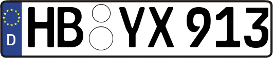 HB-YX913