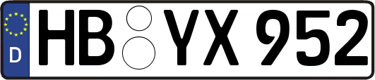 HB-YX952