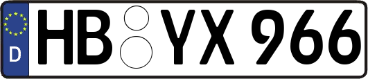HB-YX966