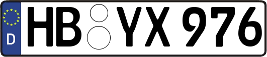 HB-YX976