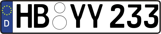 HB-YY233