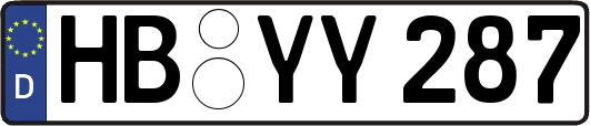 HB-YY287