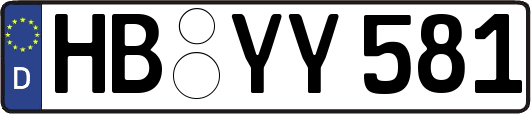 HB-YY581