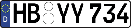 HB-YY734