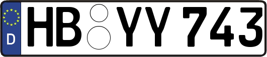 HB-YY743