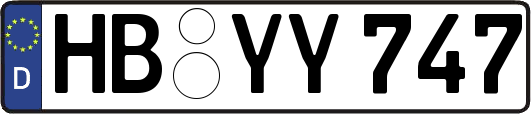 HB-YY747