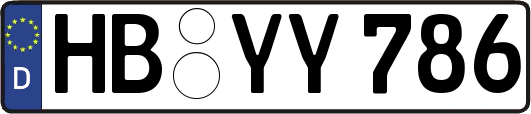 HB-YY786