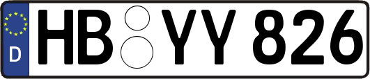 HB-YY826