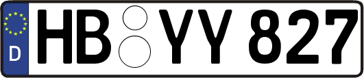 HB-YY827