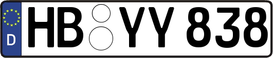 HB-YY838
