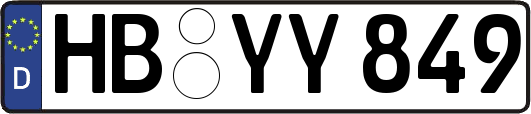 HB-YY849